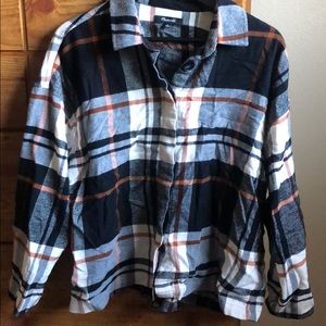 Madewell bromley flannel shirt